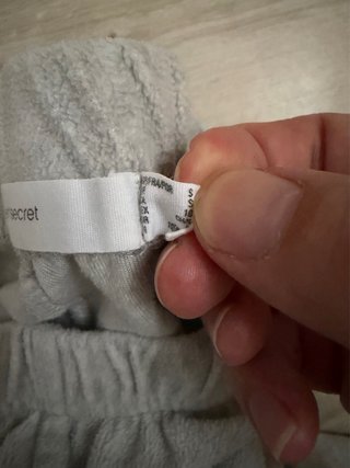 Pantalón pijama gris mujer