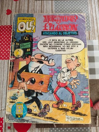 4 Comics Mortadelo y Filemón