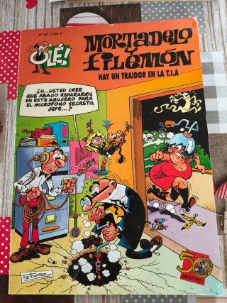 4 Comics Mortadelo y Filemón