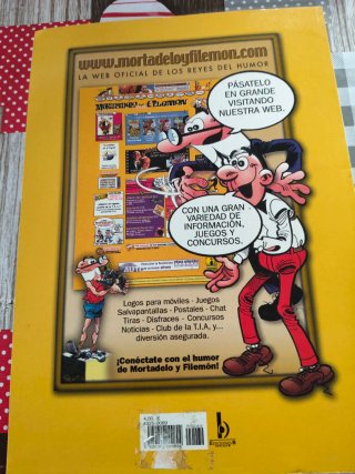 4 Comics Mortadelo y Filemón