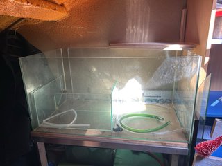 Terrario/Pecera Grande de Cristal medidas 90*50*45