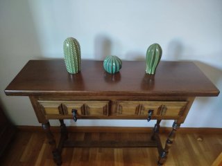 Muebles rústicos de madera Solo recogida