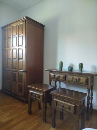 Muebles rústicos de madera Solo recogida
