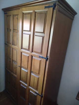 Muebles rústicos de madera Solo recogida