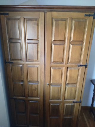 Muebles rústicos de madera Solo recogida