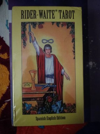 Cartas Tarot Rider Waite Edición Español/Inglés
