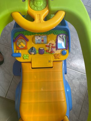 Correpasillos infantil con volante y juegos