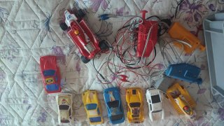 Pistas y coches Scalextric