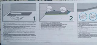 Conjuntos Plaquetas/Baldosa acrílicas adaptabl