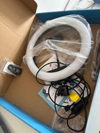Anillo de luz 10 con trípode