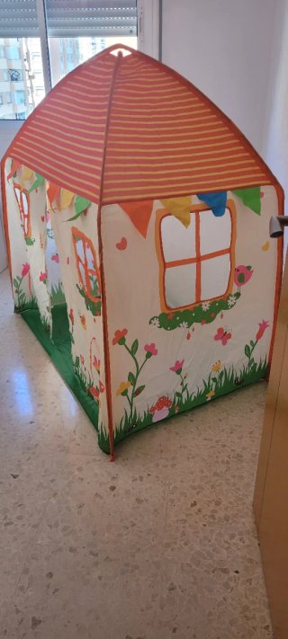 Casita de juegos infantil 150x120x130