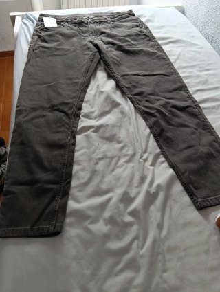 Pantalón vaquero hombre gris nuevo Tex