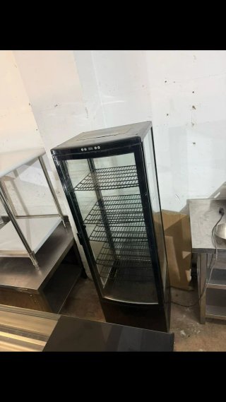 Expositor refrigerado cristal