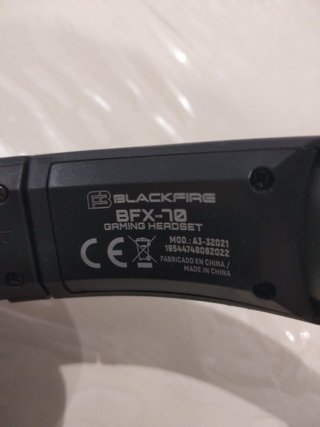 Auriculares Gaming Blackfire BFX-10 Micrófono