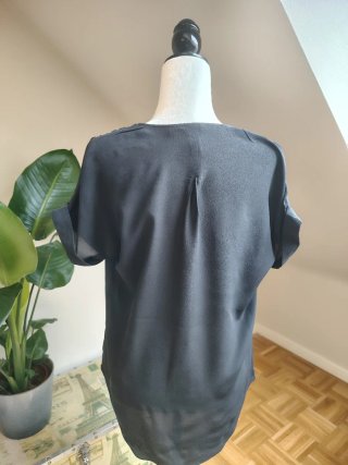 Camisa negra Massimo Dutti