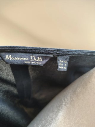 Camisa negra Massimo Dutti