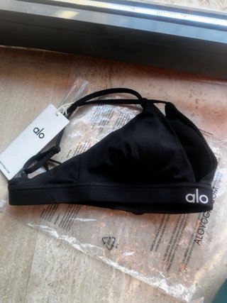 Top Alo Negro Talla S