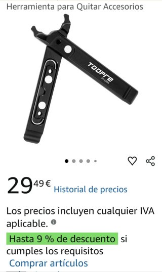 Herramienta para bicicleta TOOPRE