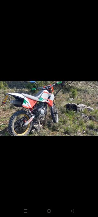 Rieju RR Enduro Naranja/Blanca