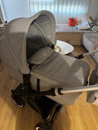 Passeggino Bebè Jané Crosslight Grigio. Ovetto più seggiolino.
