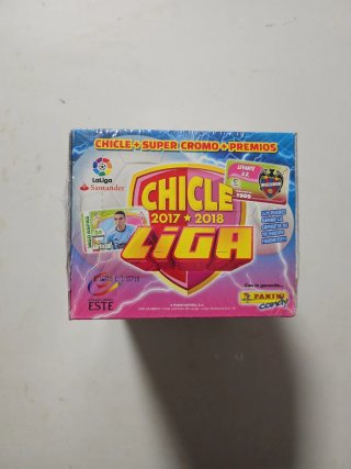 Caja Chicles LaLiga este 2017 2018 panini
