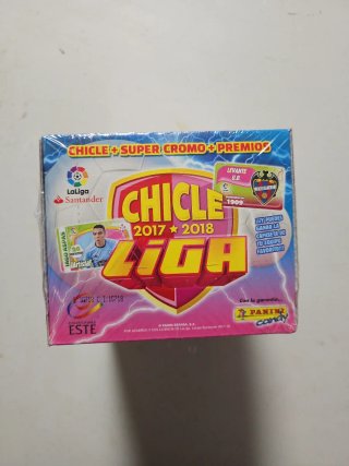 Caja Chicles LaLiga este 2017 2018 panini