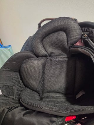 Silla de bebé completa con saco y reductor