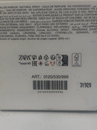 Zara True Amore Eau de Parfum