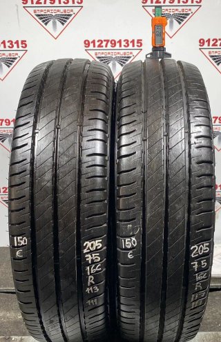 205 75 16C R MICHELIN RUEDA AL 90% VIDA UTIL