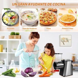 Cortador Verduras Eléctrico Anatole 6 Cuchillas