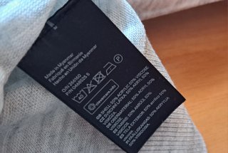 Jersey fino H&M gris mujer Talla XS