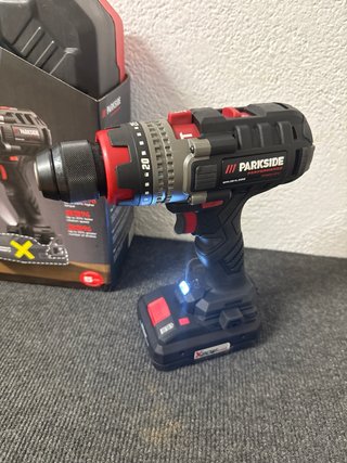Taladro Percutor Parkside 20V + Batería + Cargador