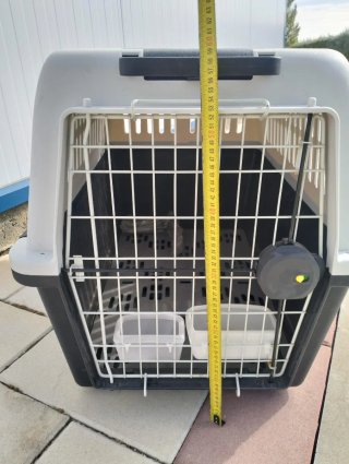 Transportín Perro Grande Ferplast Gris/Blanco