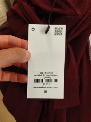 Vestido Sorellas SIN ESTRENAR
