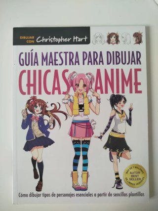 Libros para crear y dibujar cómics y chicas anime.