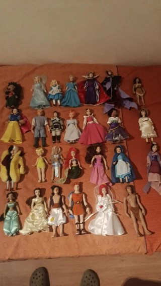 Bambole Disney Principesse e Cattivi
