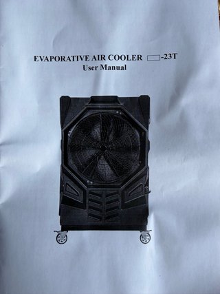 Climatizador Evaporativo Portátil 23000m3
