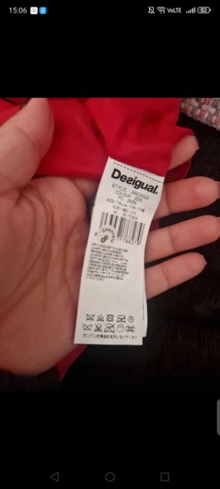 Abrigo Desigual estampado