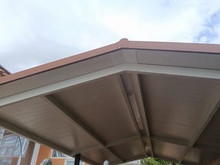 Pérgola a medida panel sándwich