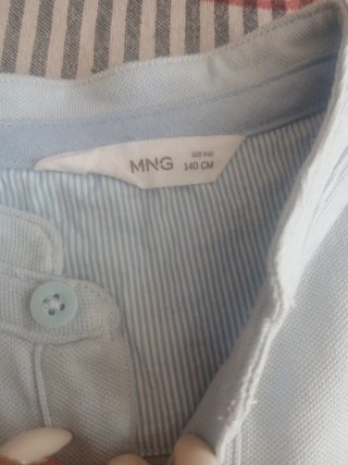 Conjunto niño Mango polo y bermudas