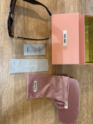 Occhiali Miu Miu 11WS Neri