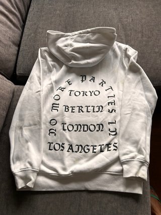 Sudadera Mister Tee LA Blanca Talla L
