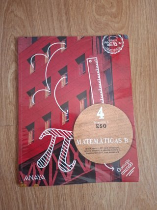 Matemáticas B. 4o de ESO