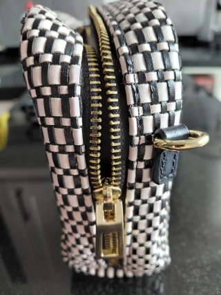 Bolso Bimba y Lola blanco y negro
