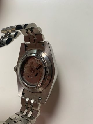 Reloj Seiko Automático Esfera Azul Árabe