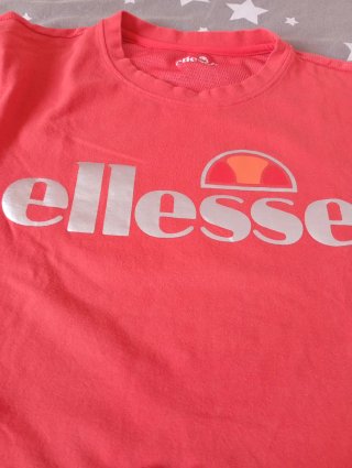 Camiseta Ellesse Roja Crop Top