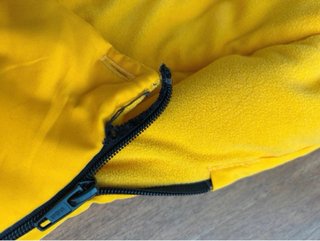 Sacco invernale giallo per passeggini Bugaboo