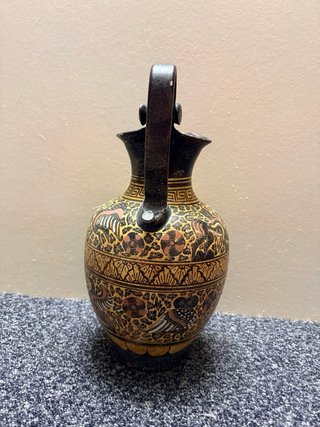 Jarra pintada a mano Atenas Sellada