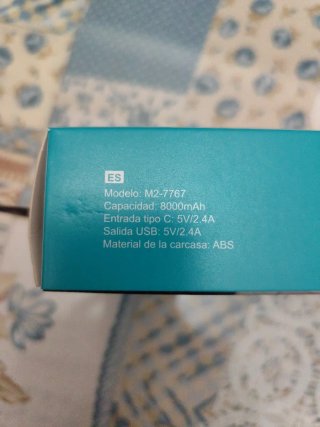 M2 Tec Power Bank 8000 mAh