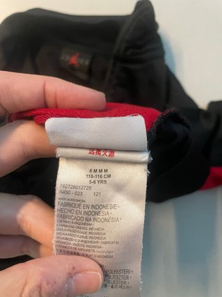 Felpa Nike Air Jordan 5/6 anni